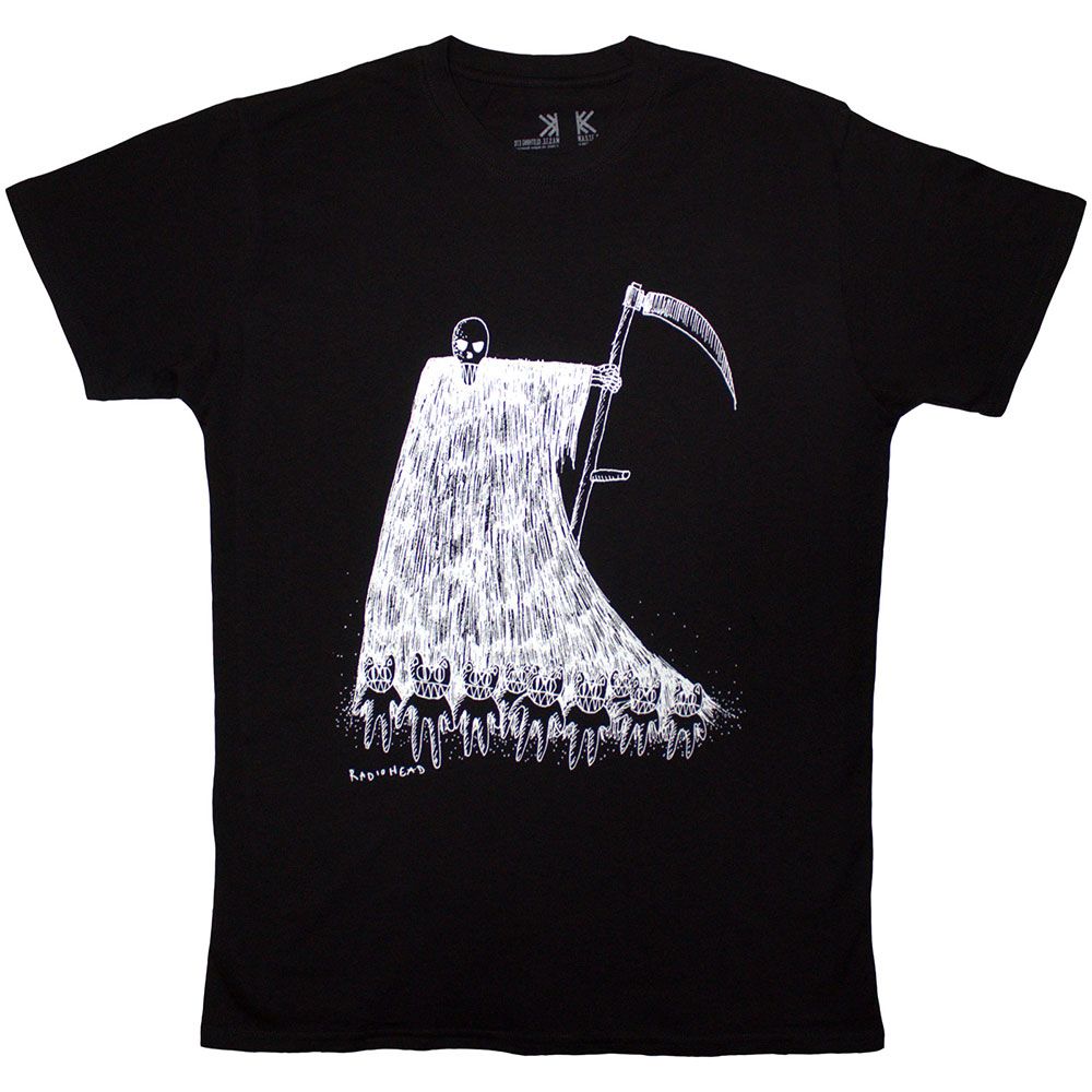 Radiohead - Grim Reaper Mens T-shirt - Black
